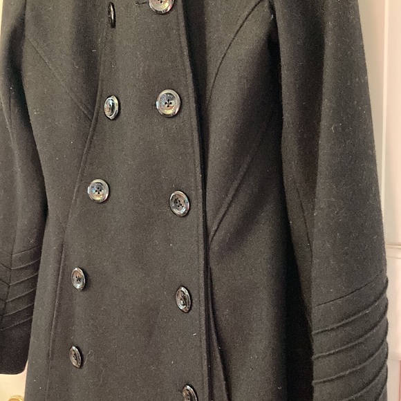 Jennifer Lopez black coat. Extra small. - Picture 7 of 10